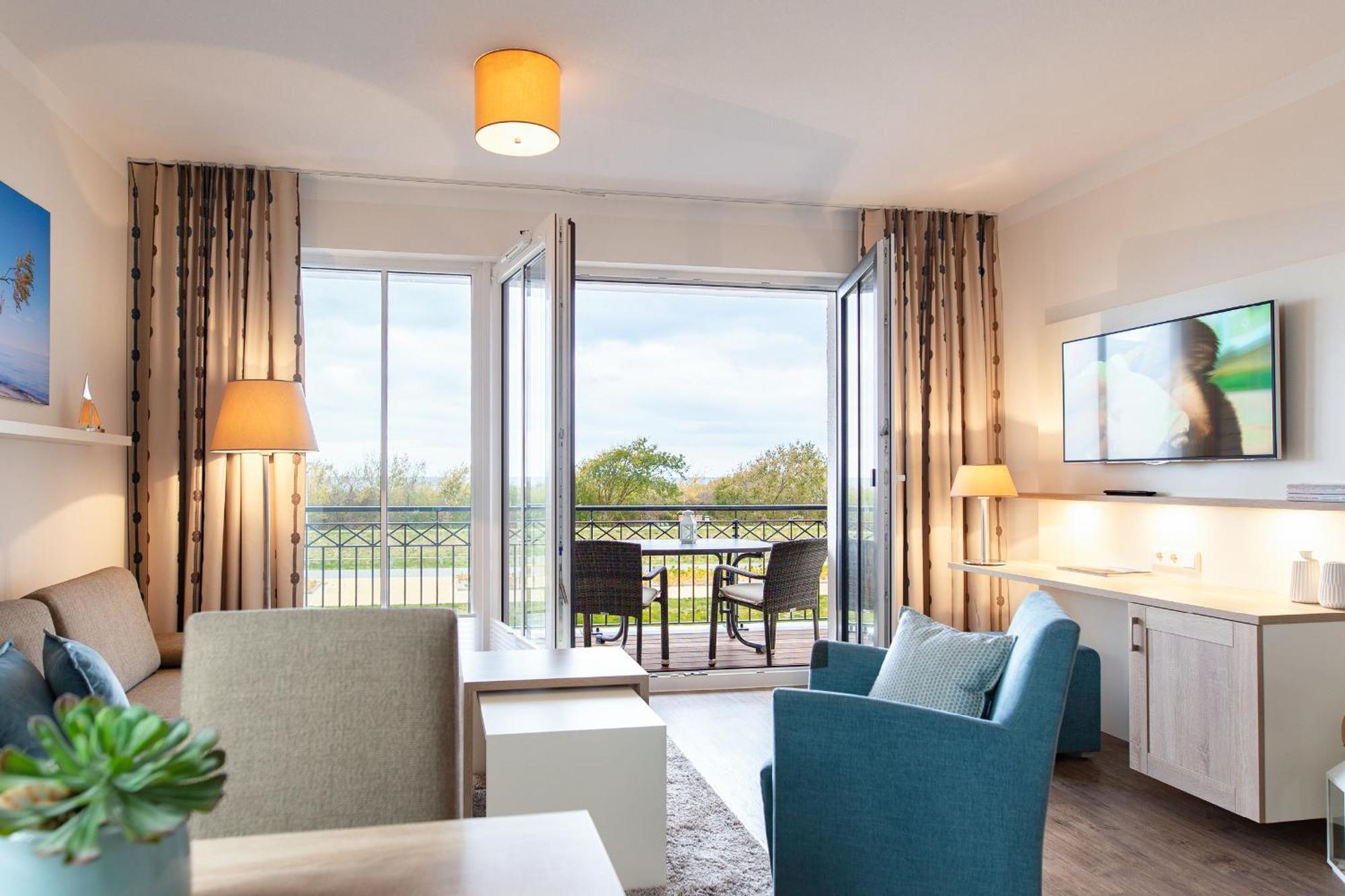 Aparthotel Waterkant Suites - Fewos Am Meer Mit Spa Börgerende-Rethwisch Camera foto
