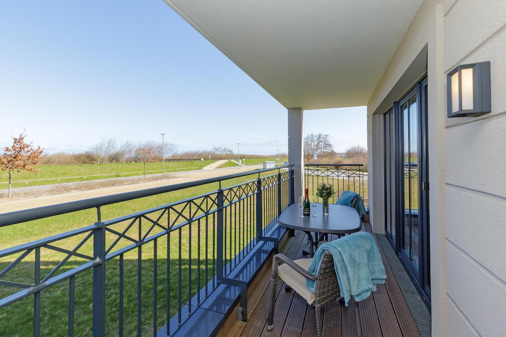 Aparthotel Waterkant Suites - Fewos Am Meer Mit Spa Börgerende-Rethwisch Esterno foto