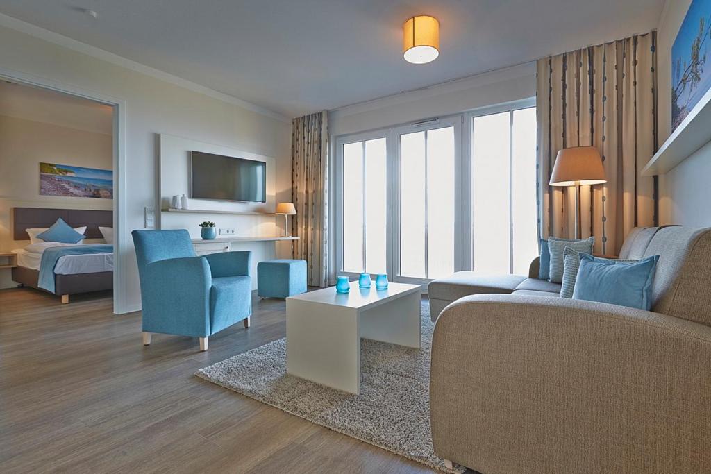Aparthotel Waterkant Suites - Fewos Am Meer Mit Spa Börgerende-Rethwisch Camera foto